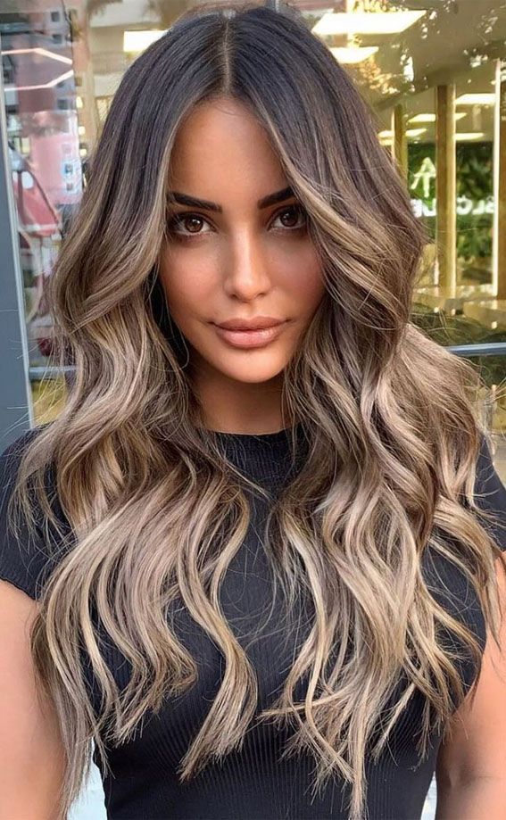 Highlights ombre colour result
