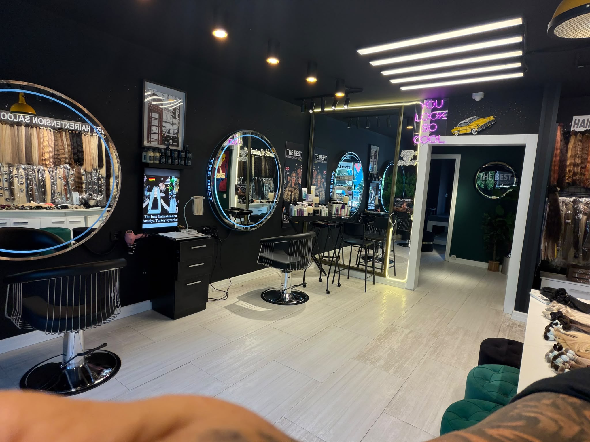Luxury hair extension salon Antalya