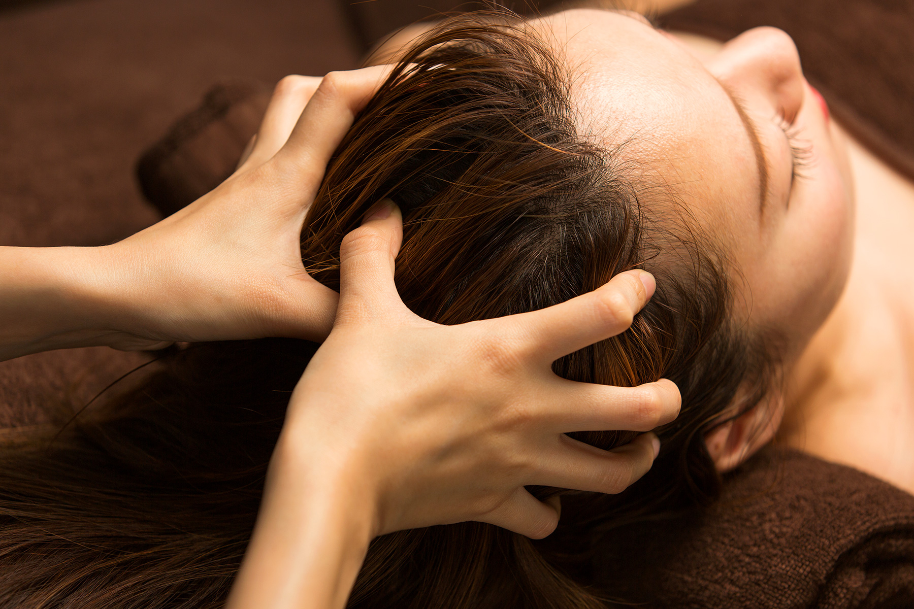 head massage result